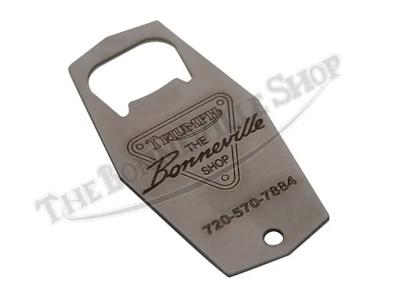 The Bonneville Shop Engraved Bottle Opener Key Chain