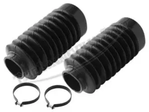 TBS A9638018 02 TRIUMPH HINCKLEY BONNEVILLE THRUXTON SCRAMBLER T100 FORK BOOT GAITER SET 2001 UP 600x450 1