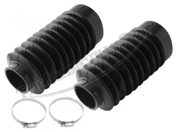 TBS A9638018 03 TRIUMPH HINCKLEY BONNEVILLE THRUXTON SCRAMBLER T100 FORK BOOT GAITER SET 2001 UP 768x576 1