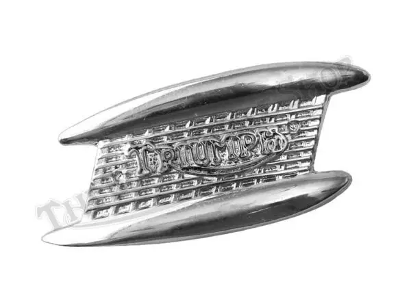 TBS BADGE 01 Triumph Pre Unit Garden Gate Style Tank Emblem Lapel Pin