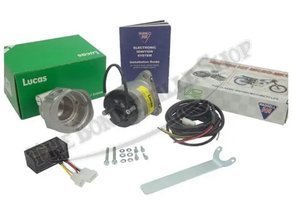 TBS K2F VAPE 02 Lucas K2F Magneto Housing Vape Electronic Ignition Kit