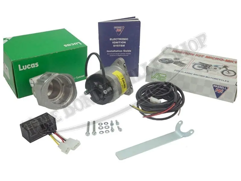 TBS K2F VAPE 02 Lucas K2F Magneto Housing Vape Electronic Ignition Kit
