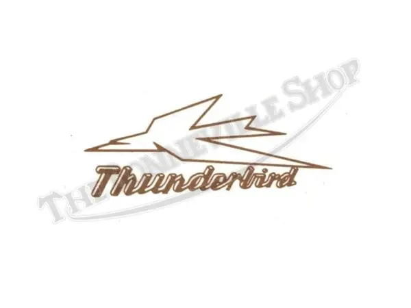 TBS S TRIUMPH THUNDERBIRD DECAL