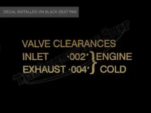 TBS S126 03 TRIUMPH CLEARANCE DECAL MASTER
