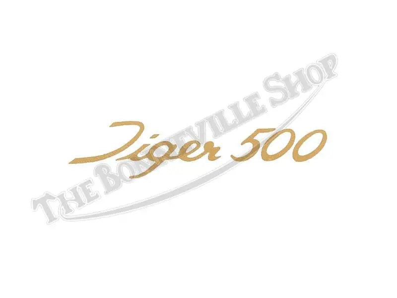 TBS S127 Triumph Tiger 500 T100R T100T Vinyl Waterslide Decal