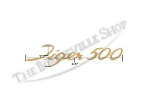 TBS S127 02 Tiger 500 cursive Sticker 1