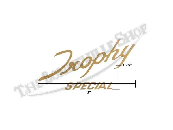 TBS S130 02 Trophy Special Sticker