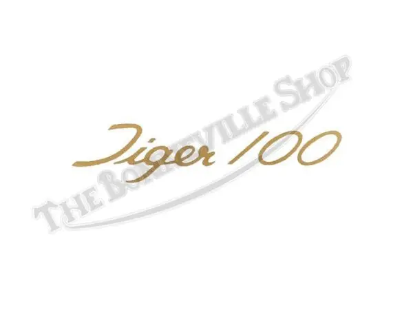TBS S131 01 Triumph Tiger 100 T100S Triumph Tiger Waterslide Decal 60-0675