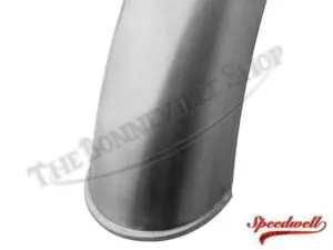 TBS SPE0005 04 Universal Guard MC1 R13 1 2 36 Beaded Mild Steel Mudguard