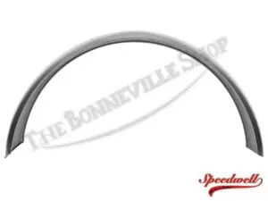 TBS SPE0018 05 Universal Mudguard MC1 R15 48 Beaded Mild Steel Fender