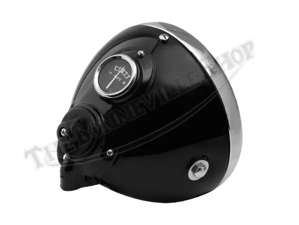 TBS SSU700 02 Triumph BSA Replica SSU700 Headlight Assembly w Ammeter