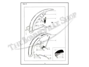 tbs bsa parts book a a lightning firebird thunderbolt royal star
