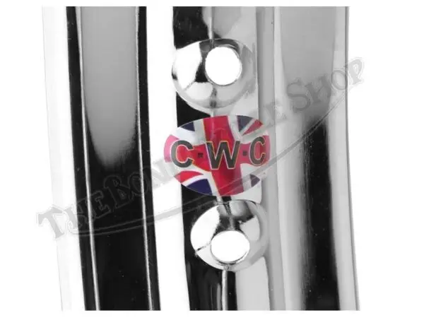 S TRIUMPH BSA TWINS STAINLESS HOLE WM X FRONT WHEEL RIM CWC