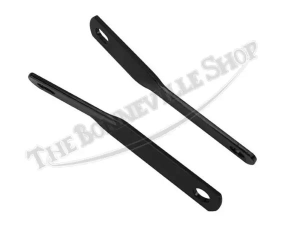 TRIUMPH TT BONNEVILLE FRONT EXHAUST PIPE BRACKET SET