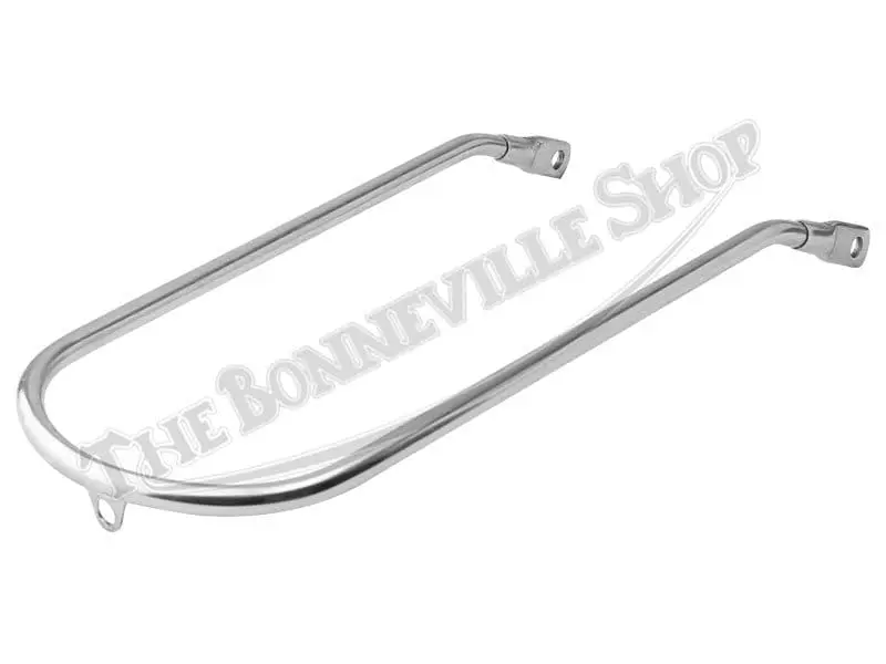 97 3668 01 Triumph 500 650 Twins Chrome Single Tab Lower Front Fender Stay
