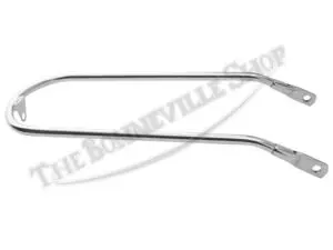97 3668 02 Triumph 500 650 Twins Chrome Single Tab Lower Front Fender Stay