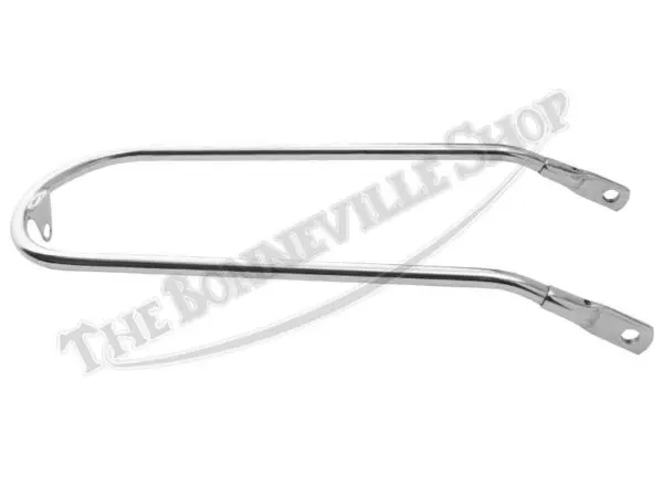 97 3668 02 Triumph 500 650 Twins Chrome Single Tab Lower Front Fender Stay