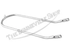 97 3668 03 Triumph 500 650 Twins Chrome Single Tab Lower Front Fender Stay