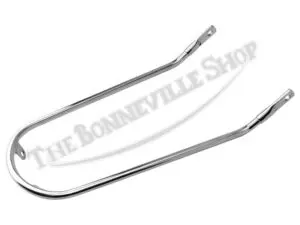 97 4535 02 Triumph 500 750 Twins Chrome Double Tab Lower Front Fender Stay