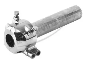99 0351 02 99 0347 313 13 7 8TH Chrome Dual Throttle Assembly