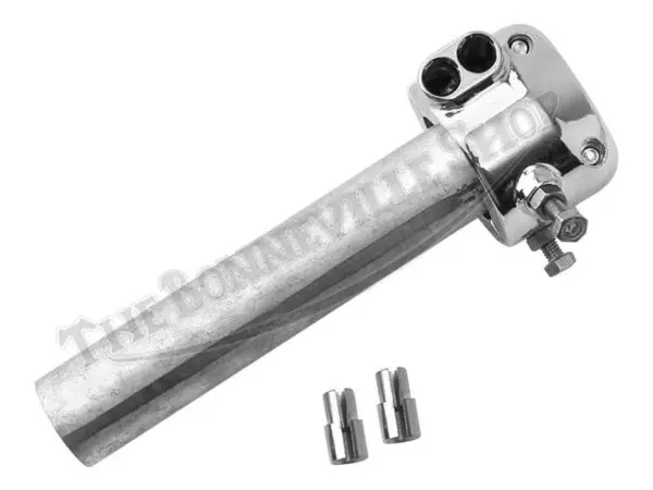 99 0351 03 99 0347 313 13 7 8TH Chrome Dual Throttle Assembly