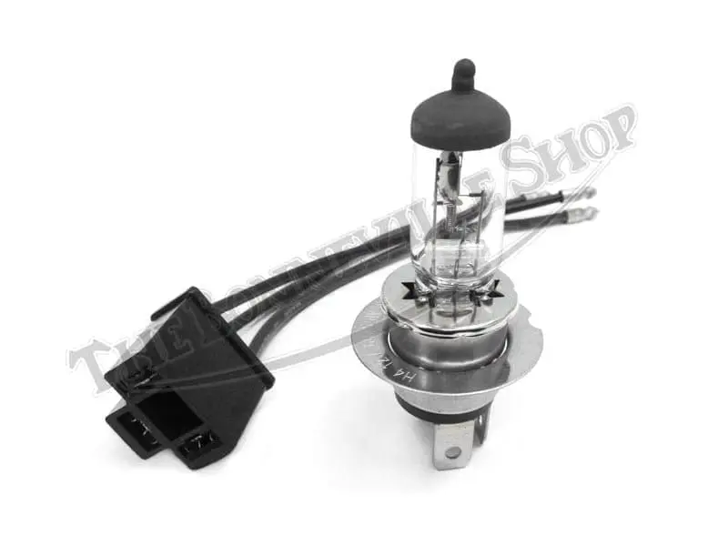 Triumph Norton BSA etc 446 QH Quartz Halogen Headlight Kit Upgrade for With BPF Base PN# 446 QH