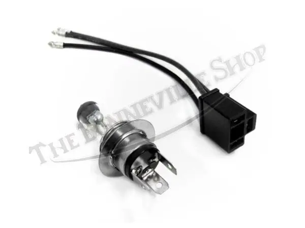 Triumph Norton BSA etc 446 QH Quartz Halogen Headlight Kit Upgrade for With BPF Base PN# 446 QH