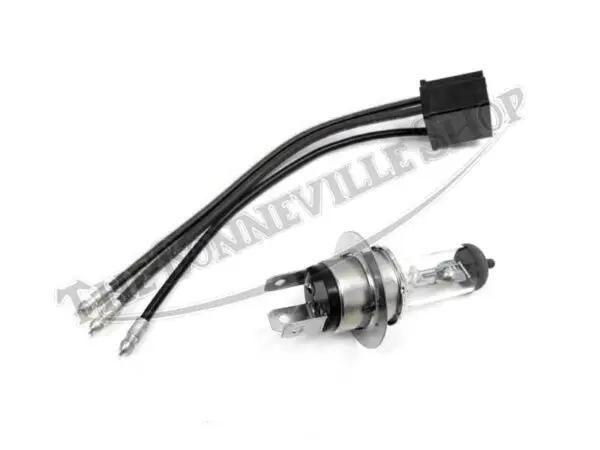 Triumph Norton BSA etc 446 QH Quartz Halogen Headlight Kit Upgrade for With BPF Base PN# 446 QH