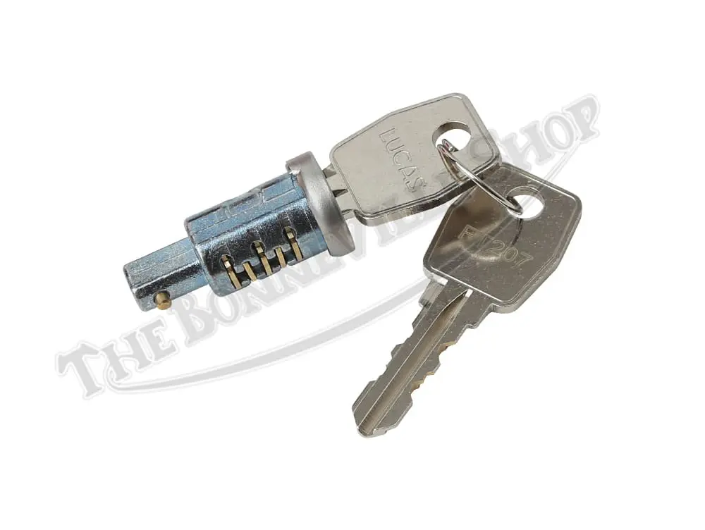 Genuine Lucas Triumph Norton BSA Ignition Barrel and Keys PN# 54335169 G 82-6981 60-0622