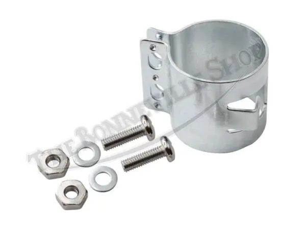 54419974 02 Triumph Norton BSA Coil Bracket With Condenser Mount 40mm