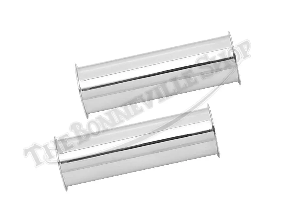 70 4751 01 Triumph C Range T90 T100 500cc Chrome Push Rod Tube Set 1964 68