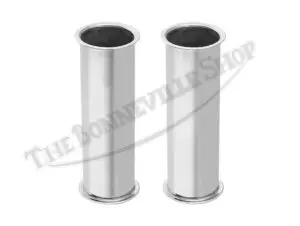70 4751 02 Triumph C Range T90 T100 500cc Chrome Push Rod Tube Set 1964 68