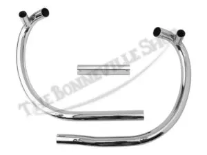 BSA A A LIGHTNING THUNDERBOLT UK EXHAUST PIPE SET