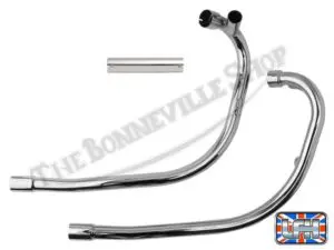 70 9662 70 9663 06 Triumph Daytona T100 T100R 500 Header Pipes for 1969 70 UK Made
