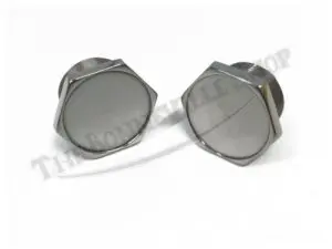 S DECAL FORK TOP NUTS STAINLESS FOR DECAL