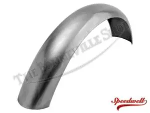 97 4440 02 TRIUMPH T140 1973 75 FRONT MILD STEEL PRESSED NOSE FENDER SPEEDWELL 1