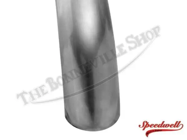 97 4440 05 TRIUMPH T140 1973 75 FRONT MILD STEEL PRESSED NOSE FENDER SPEEDWELL 1