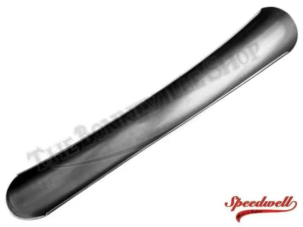 97 4440 06 TRIUMPH T140 1973 75 FRONT MILD STEEL PRESSED NOSE FENDER SPEEDWELL