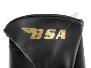 83 3633 C 60 0697 83 7313 R 03 BSA 650 A65 Thunderbolt Lightning Smooth Top Seat Cover 1971 72 UK Spec with Trim and Sprag