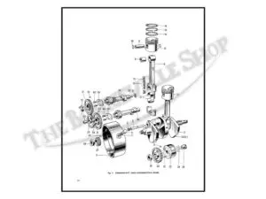 Triumph T100 500 1960 Parts Book #3 99-0826 C