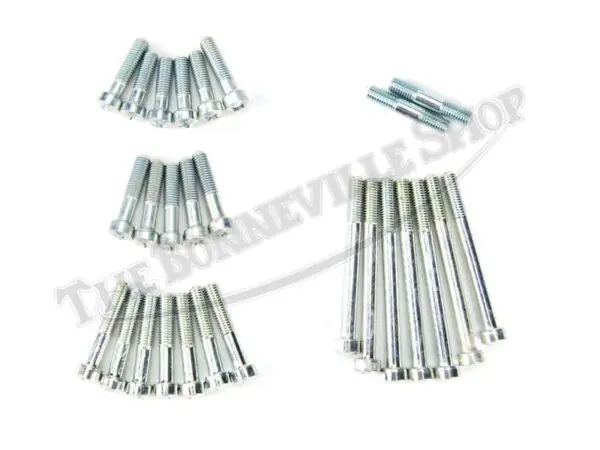 TBS 8100 01 TRIUMPH T100 POSI SCREW SET 1957 68