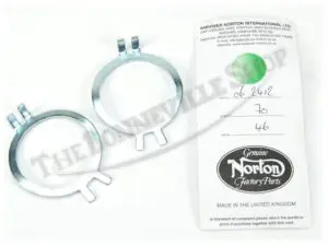 NORTON EXHAUST PIPE LOCK WASHER SET