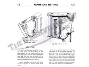 BSA A65 650 Lightning Factory Work Shop Service Manual 1971-72 PN# 00-4189