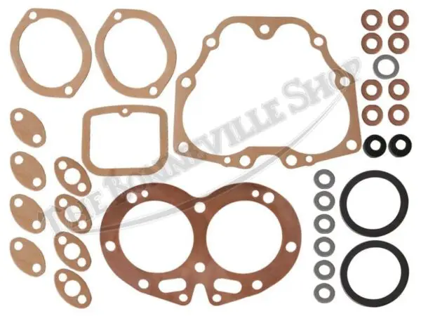 06 0911CU NORTON COMMANDO 750 TOP END ENGINE GASKET SET W COPPER HEADGASKET 1968 73