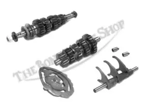TBS TRIUMPH BSA SPEED GEARBOX no quadrant