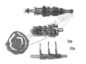 TBS TRIUMPH BSA SPEED GEARBOX no quadrant