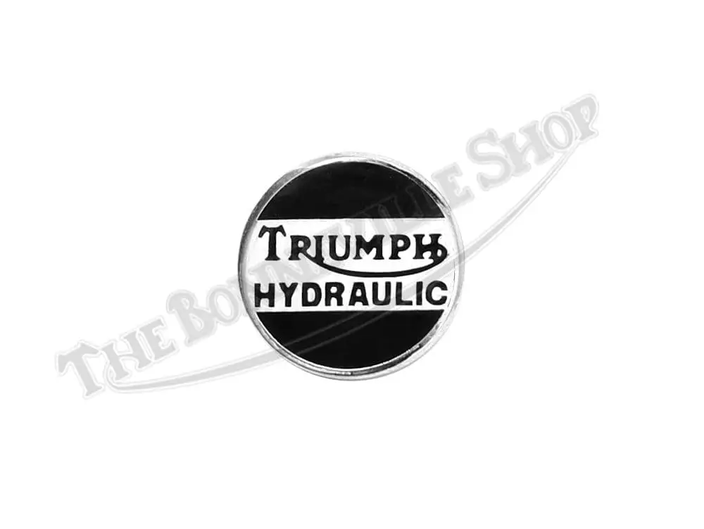 TBS BADGE Triumph T Bonneville Hydraulic Brake Caliper Enamel Metal Lapel Pin
