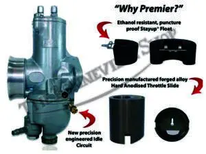 TBS LRP NORTON AMAL CARB SET