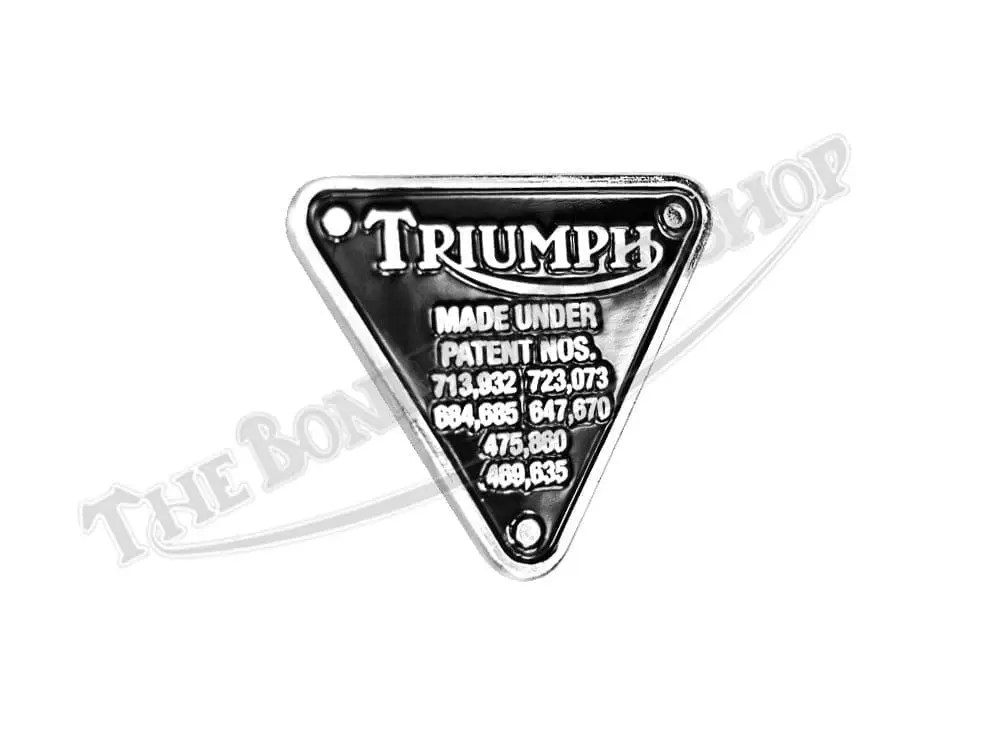 70-4016 Patent Plate Metal Enamel Lapel Pin(s) PN# TBS-BADGE04