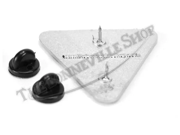 TBS BADGE TRIUMPH PATENT BADGE BACK